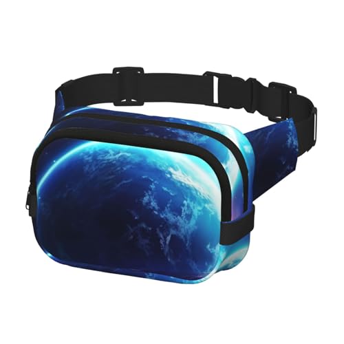 Bauchtasche für Damen und Herren, Gürteltasche, Stern-Planet, Hüfttasche mit verstellbaren Trägern, Brusttasche, Reise-Crossbody-Tasche Bauchtasche für Damen und Herren, Gürteltasche, Stern-Planet, Hüfttasche mit verstellbaren Trägern, Brusttasche, Reise-Crossbody-Tasche von QMNSEHF