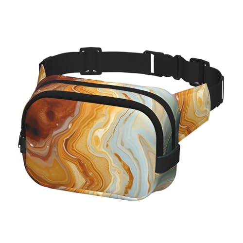 Gürteltasche für Damen und Herren, Marmor, moderne Kunst, Hüfttaschen mit verstellbaren Trägern, Brusttasche, Reise-Crossbody-Tasche Gürteltasche für Damen und Herren, Marmor, moderne Kunst, Hüfttaschen mit verstellbaren Trägern, Brusttasche, Reise-Crossbody-Tasche von QMNSEHF