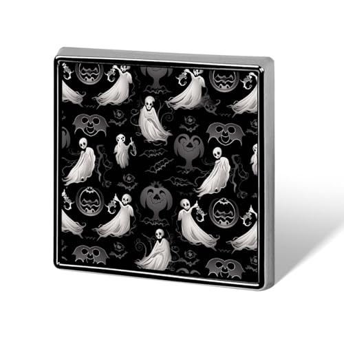 Halloween Gothic quadratische Anstecknadel Damen Neuheit Knöpfe & Pins Metall Abzeichen Niedliche Brosche Pin Retro Pinback Abzeichen Mode Tasche Pins für Hut Rucksäcke Krawatte Anzug Hochzeit Party von QMNVBDS