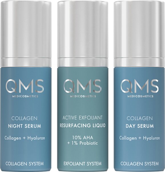 QMS Medicosmetics Core System Day & Night 3-Step Core Routine Set 3 x 30 ml von QMS Medicosmetics