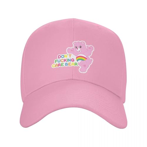 QNBUFOY Klassische Gewaschene Bedruckte Herren Baseballkappe für Frauen Männer Frauen Pflege Bären Don't Fuking Care Bear Cap Mode Caps Hüte Sonnenkappen Atmungsaktive Racing Cap Geschenk QNBUFOY Klassische Gewaschene Bedruckte Herren Baseballkappe für Frauen Männer Frauen Pflege Bären Don't Fuking Care Bear Cap Mode Caps Hüte Sonnenkappen Atmungsaktive Racing Cap Geschenk von QNBUFOY