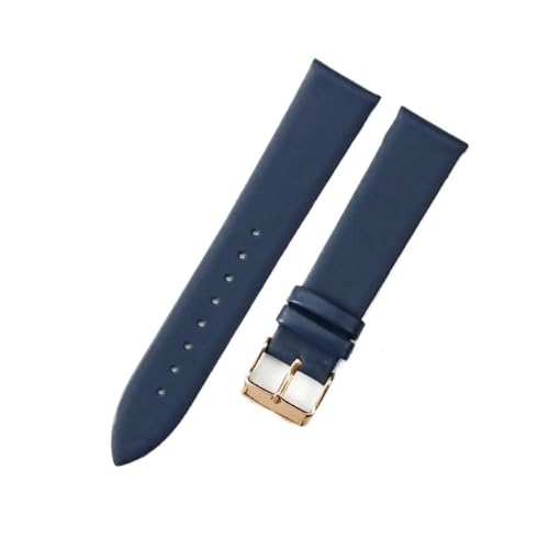 QNGMKBKTDZ Armband Passend For DW Passend For CK Passend For Longines Herren Damen Blau Weiß Braun Uhrenzubehör Armband Uhrenarmband(Blue-Rose-K1,24mm) von QNGMKBKTDZ