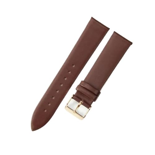 QNGMKBKTDZ Armband Passend For DW Passend For CK Passend For Longines Herren Damen Blau Weiß Braun Uhrenzubehör Armband Uhrenarmband(Coffee-Rose-K1,21mm) von QNGMKBKTDZ