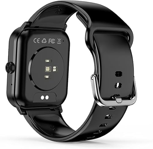 QONBINK Armband mit schwarzer Edelstahlschnalle (schwarz) von QONBINK