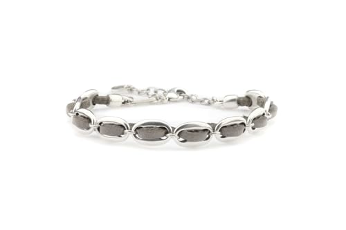 QOSS Armband MONIEK grau silber von QOSS