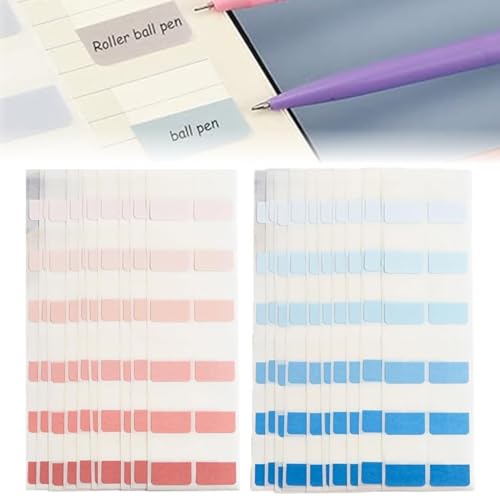 QOWUXHZ 240 Stück Seitenmarker Kleberegisterkarten Seitenmarker Selbstklebend Page Markers Tabs Haftnotizen Zum Markieren Beschriften Klebezettel Tabs Für Büro Dokumente Bücher Blau Rosa QOWUXHZ 240 Stück Seitenmarker Kleberegisterkarten Seitenmarker Selbstklebend Page Markers Tabs Haftnotizen Zum Markieren Beschriften Klebezettel Tabs Für Büro Dokumente Bücher Blau Rosa von QOWUXHZ