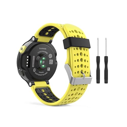 QPDRNC Ersatz-Uhrenarmband aus Silikon für Garmin Forerunner 220, 230, 235, 630, 620, 735, Outdoor-Sportarmband, Zubehör, Einheitsgröße, Achat von QPDRNC