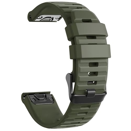 QPDRNC QuickFit Uhrenarmband für Garmin Fenix 6 6X Pro 5 5X Plus 3 3HR Silikonband Fenix6S Fenix5S MK2s Easyfit Handgelenkschlaufe 26 22 20 mm, 20 mm, Achat von QPDRNC