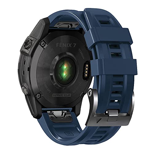 QPDRNC Uhrenarmband für Garmin Fenix 7 / 7X Epix, weiches Silikon, für Coros Vertix Vertix2, 22 mm / 26 mm, 22mm Fenix 5 6 Pro, Achat von QPDRNC