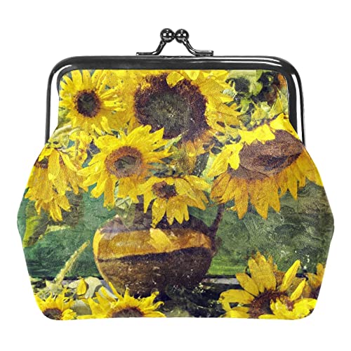 Mädchen Blumen Schmetterling Schnalle Münze Geldbörse Vintage Beutel Schnalle Clutch Tasche Kiss-Lock Wechselgeldbörse Floral Verschluss Geldbörsen für Frauen Mädchen, Mehrfarbig 13, Einheitsgröße, von QQIAEJIA