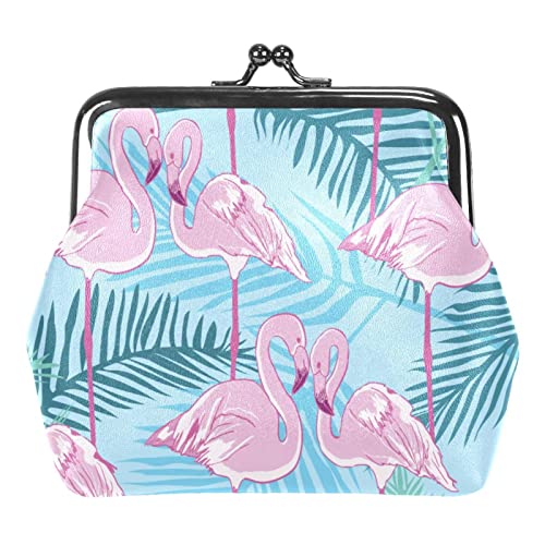 Sommer Tropische Flamingo Strand Fisch Ananas Hawa Schnalle Geldbörse, Mehrfarbig 05, Einheitsgröße, Taschen-Organizer von QQIAEJIA