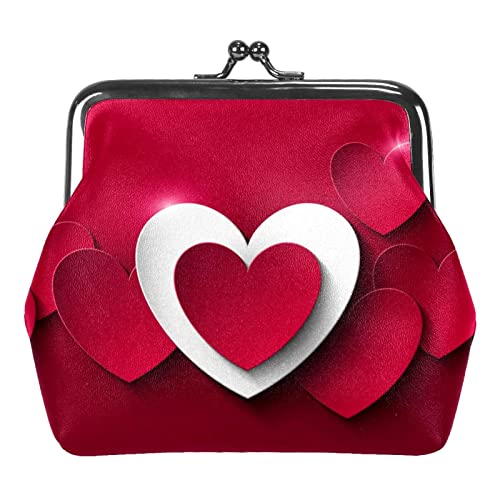 Valentines Liebhaber Cartoon Affe Regenschirm Schnalle Geldbörse, Mehrfarbig 20, Einheitsgröße, Taschen-Organizer von QQIAEJIA