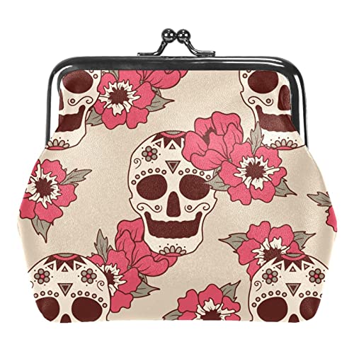 Vögel und Blumen Chinoiserie Schnalle Geldbörse Vintage Beutel Schnalle Clutch Bag Kiss-Lock Wechselgeldbörse Floral Verschluss Geldbörsen für Frauen Mädchen, Mehrfarbig 18, Einheitsgröße, von QQIAEJIA