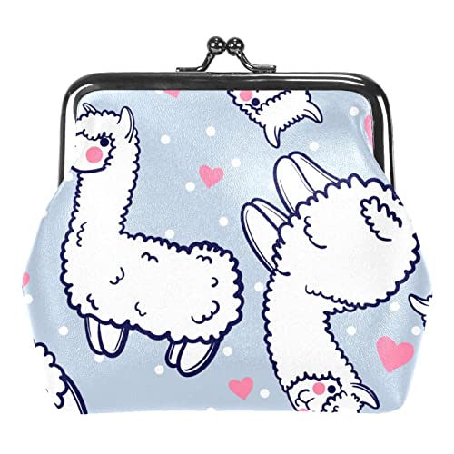 Weihnachten Ball Cartoon Stil Schnalle Geldbörse Vintage Beutel Schnalle Clutch Tasche Kiss-Lock Wechselgeldbörse Floral Verschluss Geldbörsen für Frauen Mädchen, Mehrfarbig 11, Einheitsgröße, von QQIAEJIA