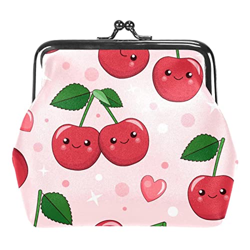 Weihnachten Ball Cartoon Stil Schnalle Geldbörse Vintage Beutel Schnalle Clutch Tasche Kiss-Lock Wechselgeldbörse Floral Verschluss Geldbörsen für Frauen Mädchen, Mehrfarbig 20, Einheitsgröße, von QQIAEJIA