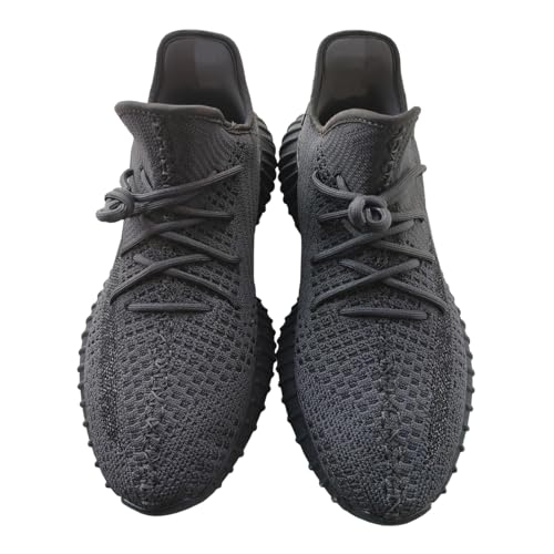 Unisex Mode atmungsaktive Freizeit Sneakers für Herren Outdoor Indoor Klassische Laufschuhe für Damen Bequeme Anti-Rutsch Trend Track and Field Schuhe Schnürhalbschuhe (LXS-schwarz-36) von QQRQ