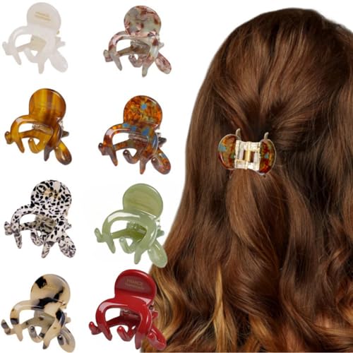 QQY Große Haarspangen, 6 Pcs Dicke Haar Kiefer Clips Starke Halten Kralle Clip für Damen Accessoires (16) von QQY