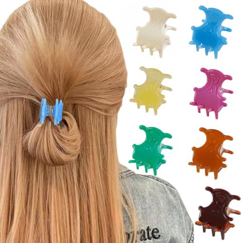 QQY Große Haarspangen, 6 Pcs Dicke Haar Kiefer Clips Starke Halten Kralle Clip für Damen Accessoires (3) von QQY