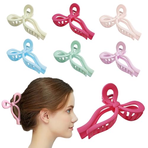 QQY Große Haarspangen, Dicke Haar Kiefer Clips Starke Halten Kralle Clip für Damen Accessoires (I) von QQY