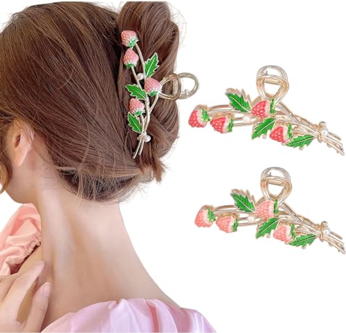 QQY Haarklauenclips, Rutschfeste Haarspange, Matte kleine Haarspangen, Starke mattierte Haarspangen für Damen Accessoires (Z) von QQY