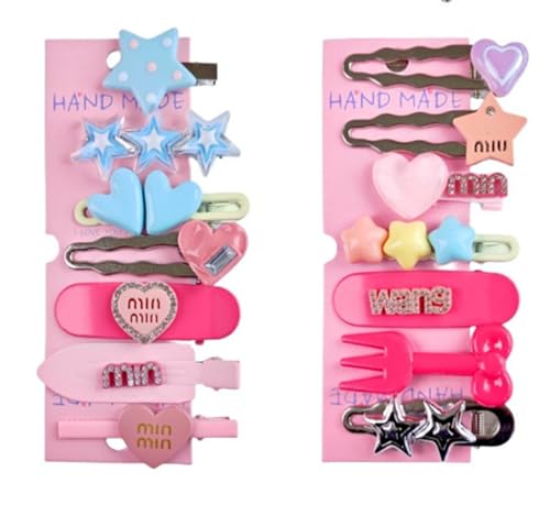 QQY Haarrollenklemmen, Salon Hair Cutting Clips, Home Haarspangen, Große No Slip Haar Barretten Metall Barretten Haar Styling Clips Zubehör für Frauen (J) von QQY