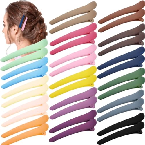 QQY Haarrollenklemmen, Salon Hair Cutting Clips, Home Haarspangen, Große No Slip Haar Barretten Metall Barretten Haar Styling Clips Zubehör für Frauen (N) von QQY