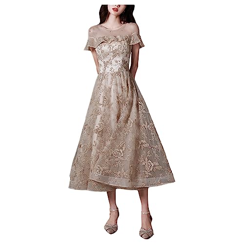 Formelle Kleider Von Frauen Von Schulter A-line Applizes Prom Kleider Rüschen Abendkleid von QREXVOG