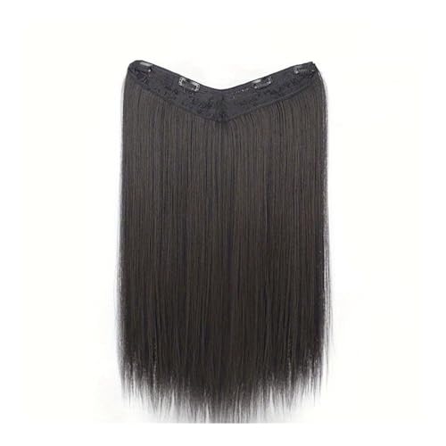 Haarverlängerung Synthetische lange glatte Haarverlängerungen mit Clip in einem Stück, perfekt for Damen-Haar-Accessoires, Haarspangen, Haar-Accessoires Clip in Haarextension(Natural Black,20inches) Haarverlängerung Synthetische lange glatte Haarverlängerungen mit Clip in einem Stück, perfekt for Damen-Haar-Accessoires, Haarspangen, Haar-Accessoires Clip in Haarextension(Natural Black,20inches) von QRSTUVXZY