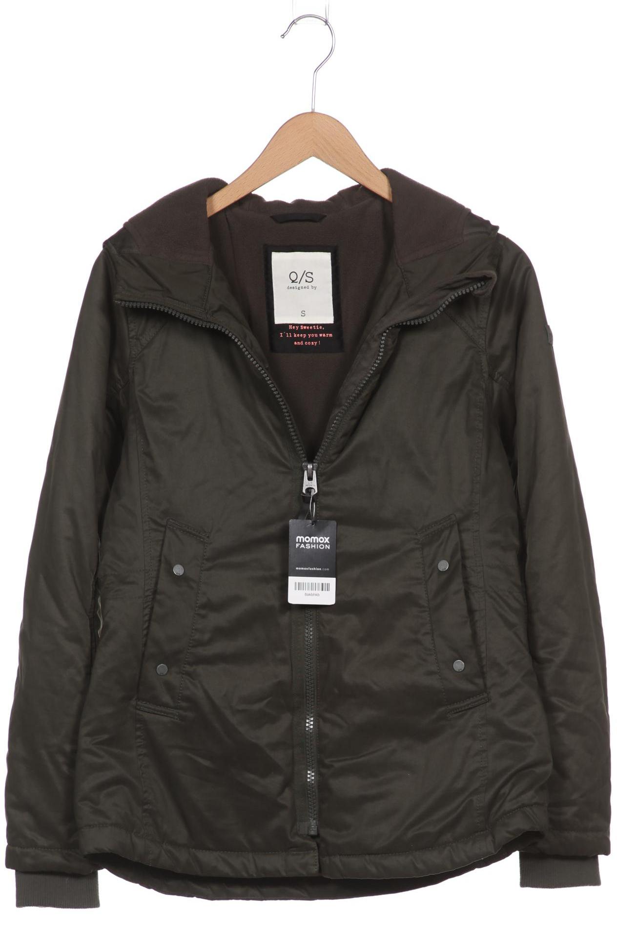 QS by s.Oliver Damen Jacke, grün, Gr. 36 von QS by s.Oliver