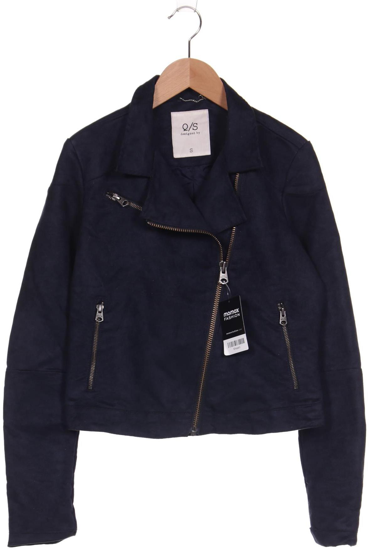 QS by s.Oliver Damen Jacke, marineblau von QS by s.Oliver