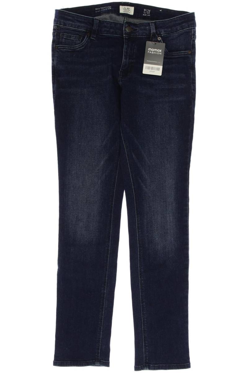 QS by s.Oliver Damen Jeans, blau von QS by s.Oliver