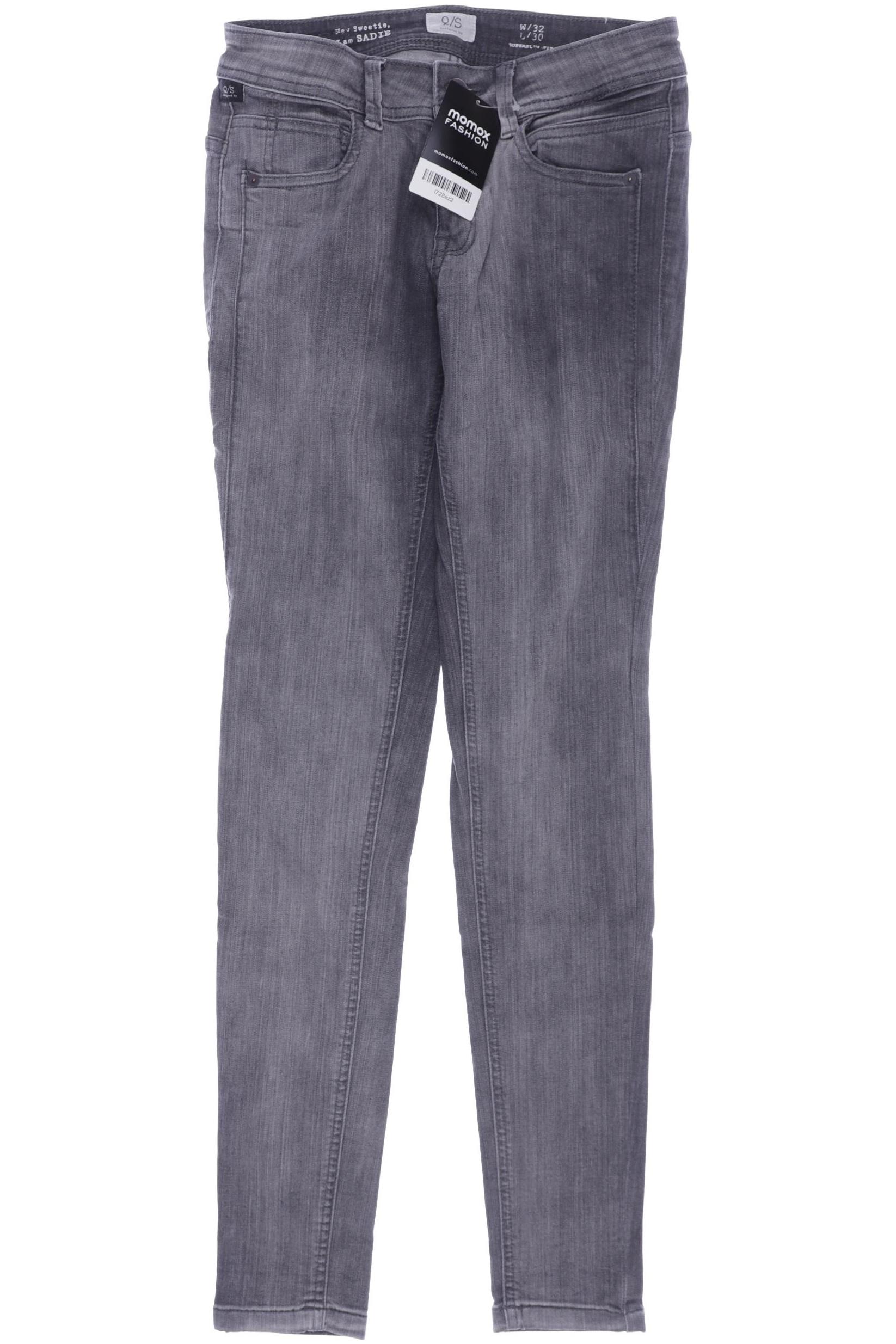 QS by s.Oliver Damen Jeans, grau von QS by s.Oliver