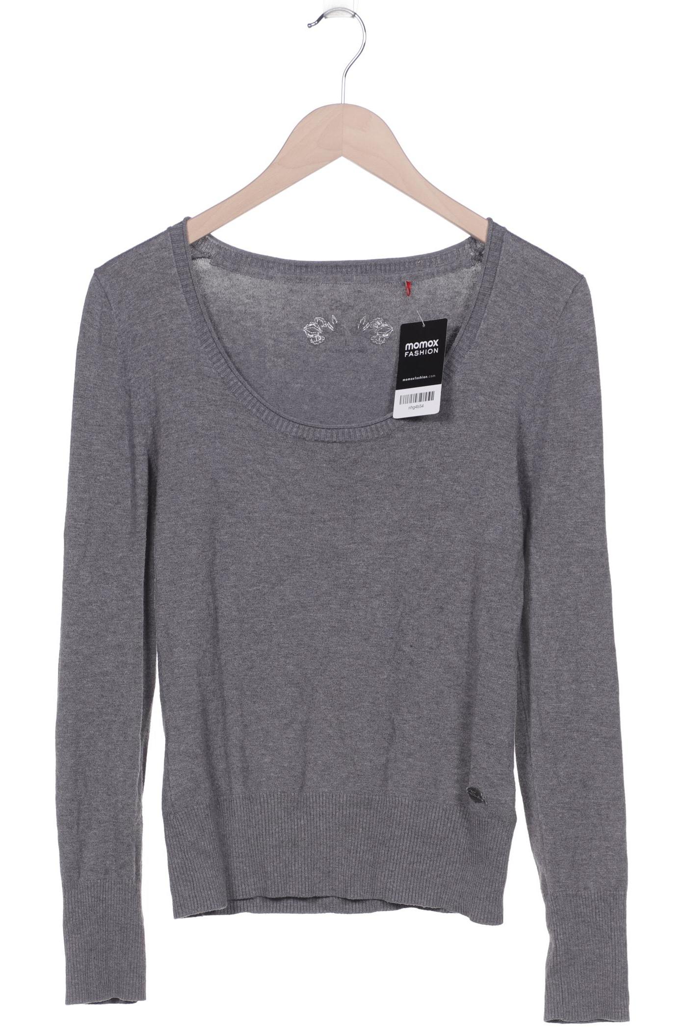 QS by s.Oliver Damen Pullover, grau von QS by s.Oliver