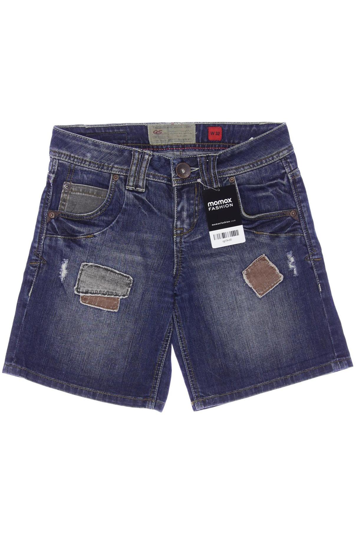 QS by s.Oliver Damen Shorts, blau von QS by s.Oliver