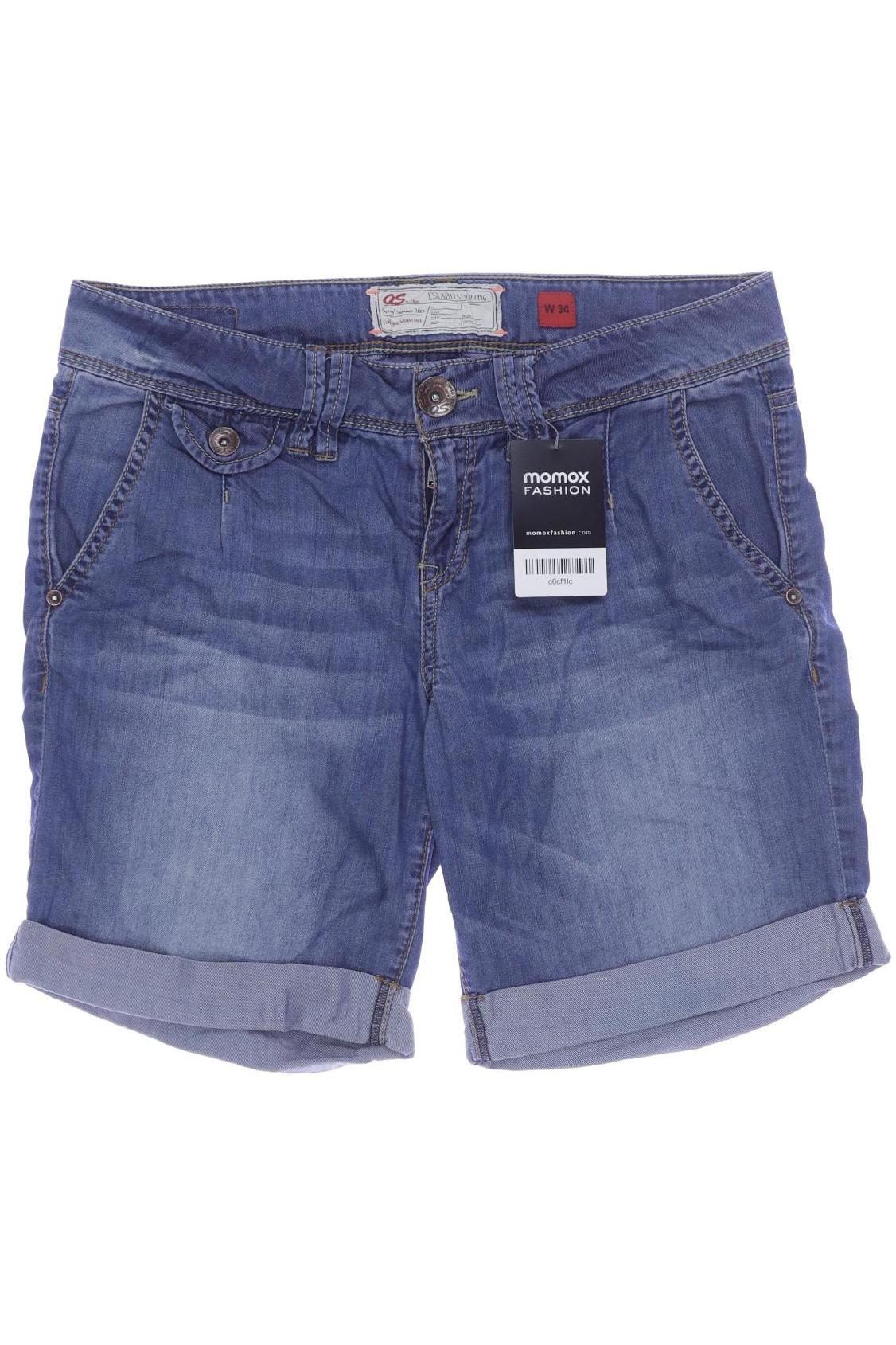 QS by s.Oliver Damen Shorts, blau von QS by s.Oliver