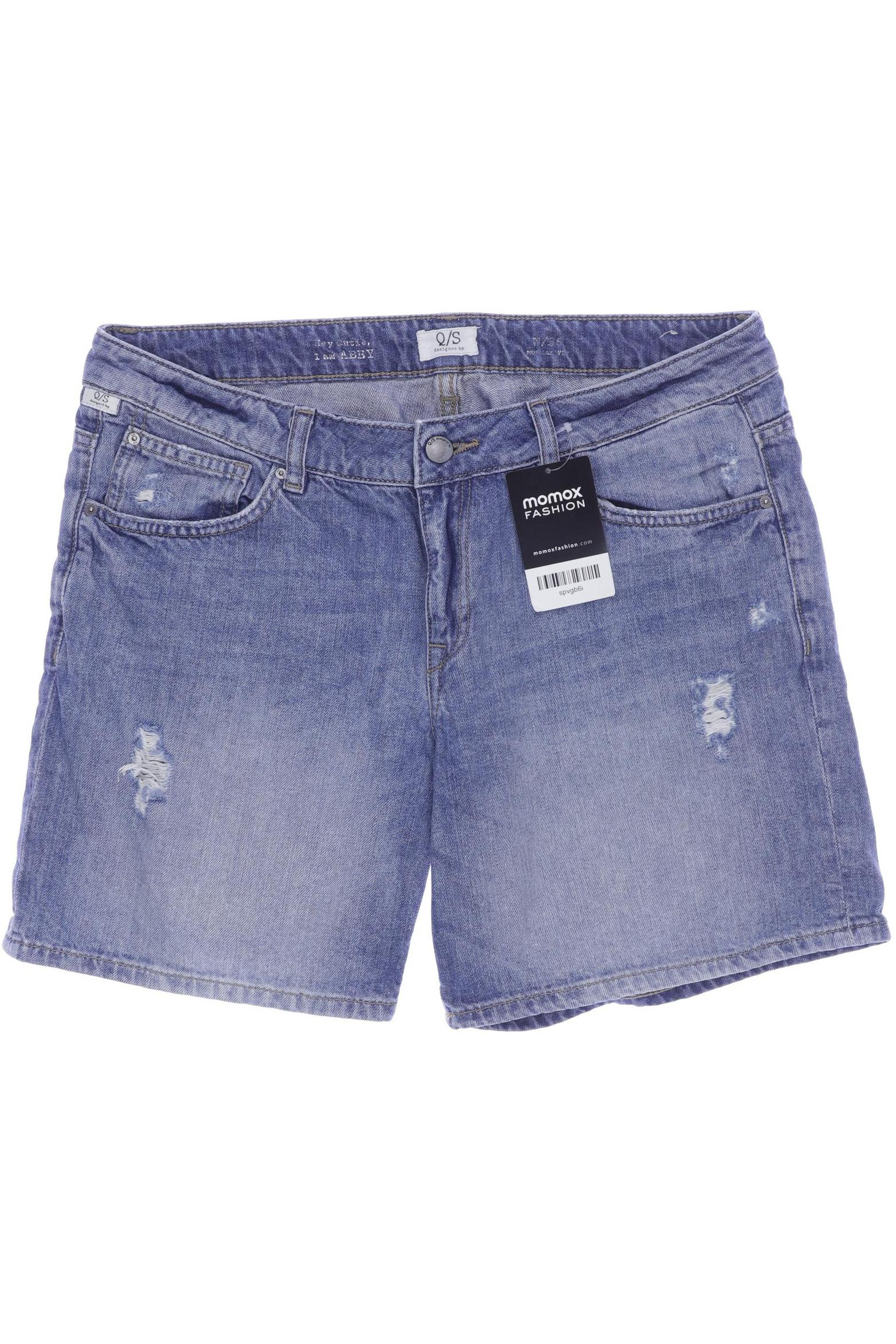 QS by s.Oliver Damen Shorts, blau von QS by s.Oliver