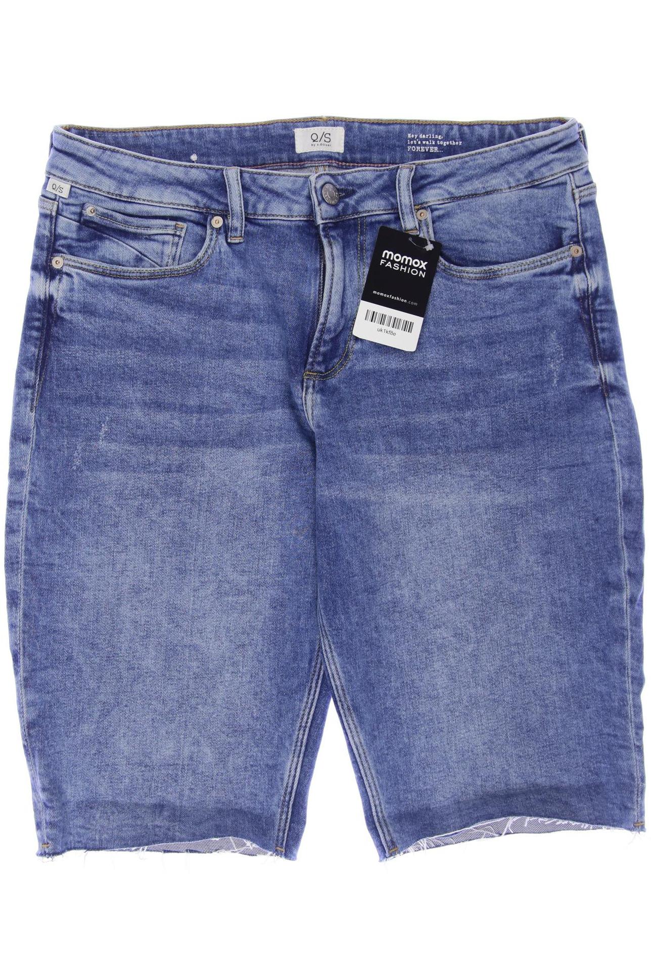 QS by s.Oliver Damen Shorts, blau von QS by s.Oliver