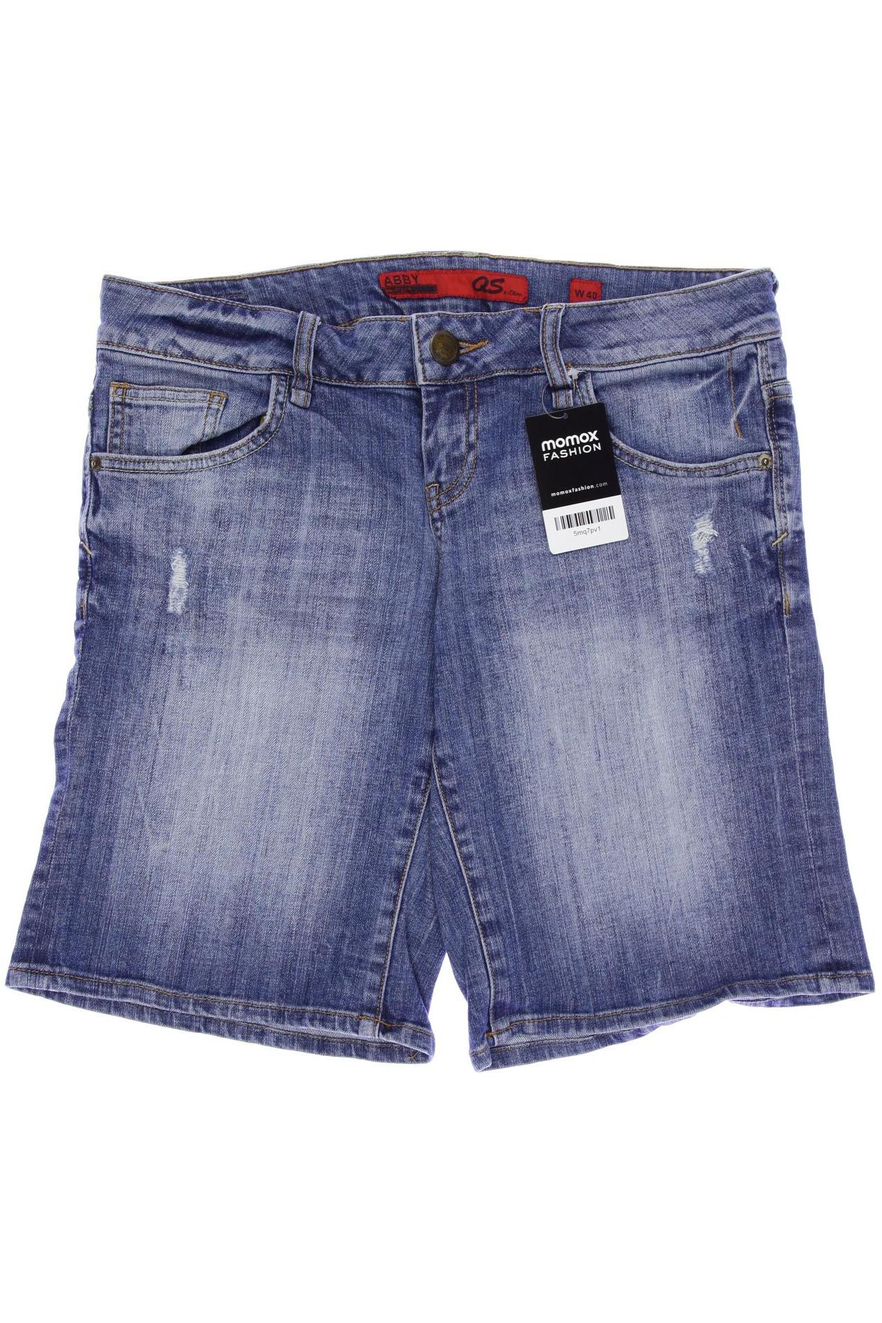 QS by s.Oliver Damen Shorts, blau von QS by s.Oliver