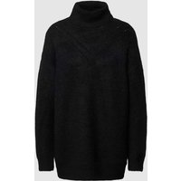 QS Strickpullover mit Rollkragen in Black, Größe M von QS