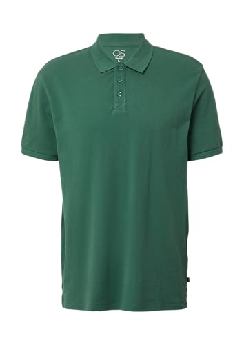 QS Herren 2168067 Poloshirt, Tannengrün, Large von QS