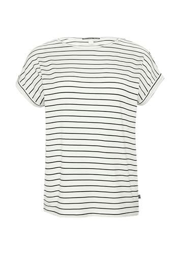 QS Damen 2165942 T-Shirt, weiß, Large von QS