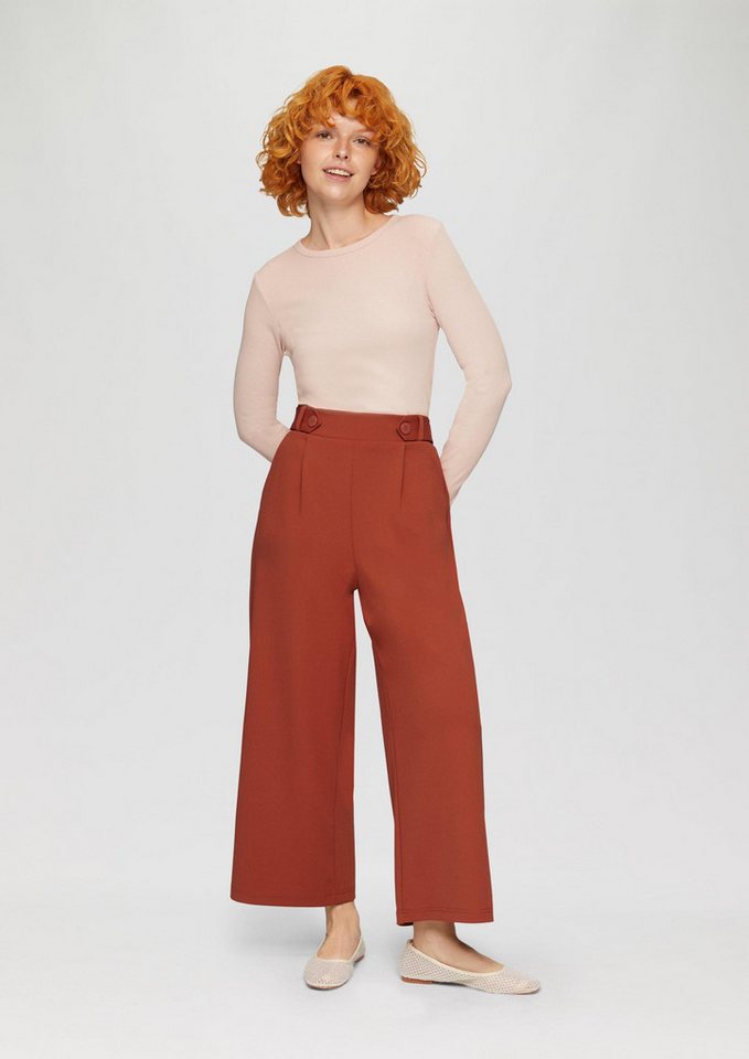 QS 7/8-Hose Hose Culotte aus Interlockjersey von QS