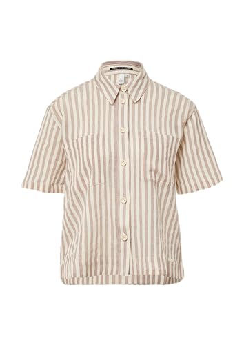 QS Baumwollbluse mit aufgesetzten Taschen Altrosa 40 von QS