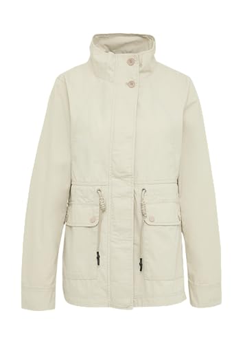 QS Baumwolljacke mit Tunnelzug in der Taille hellgrau M QS Baumwolljacke mit Tunnelzug in der Taille hellgrau M von QS