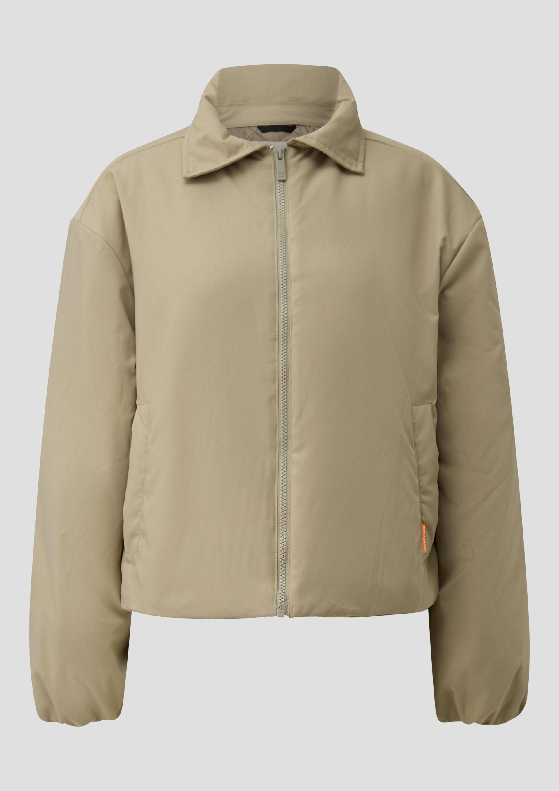 QS - Blouson mit überschnittener Schulter, Damen, Grün QS - Blouson mit überschnittener Schulter, Damen, Grün von QS