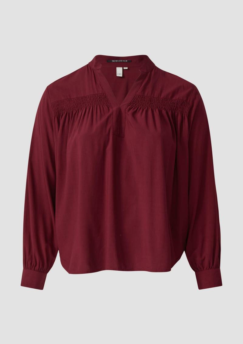 QS - Bluse aus Viskose, Damen, rot von QS