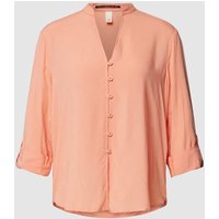 QS Bluse mit 3/4-Arm in Lachs, Größe 34 von QS