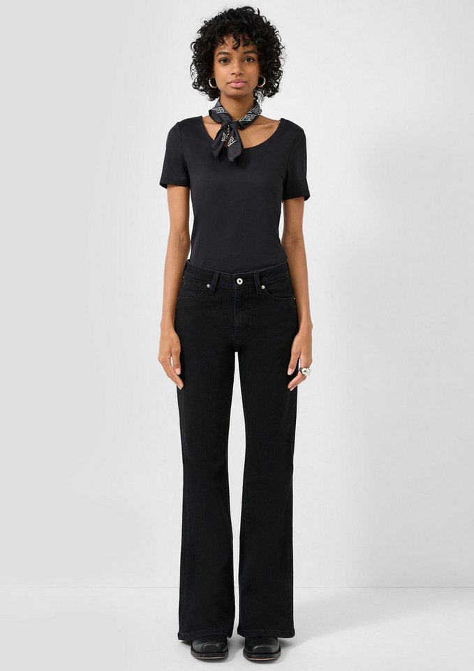 QS Bootcut-Jeans Jeans-Hose REENA Jeans Reena/High Rise/Flared Leg von QS