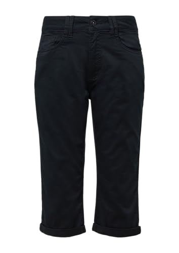 QS Caprihose Catie/Slim Fit/Mid Rise schwarz 36 von QS