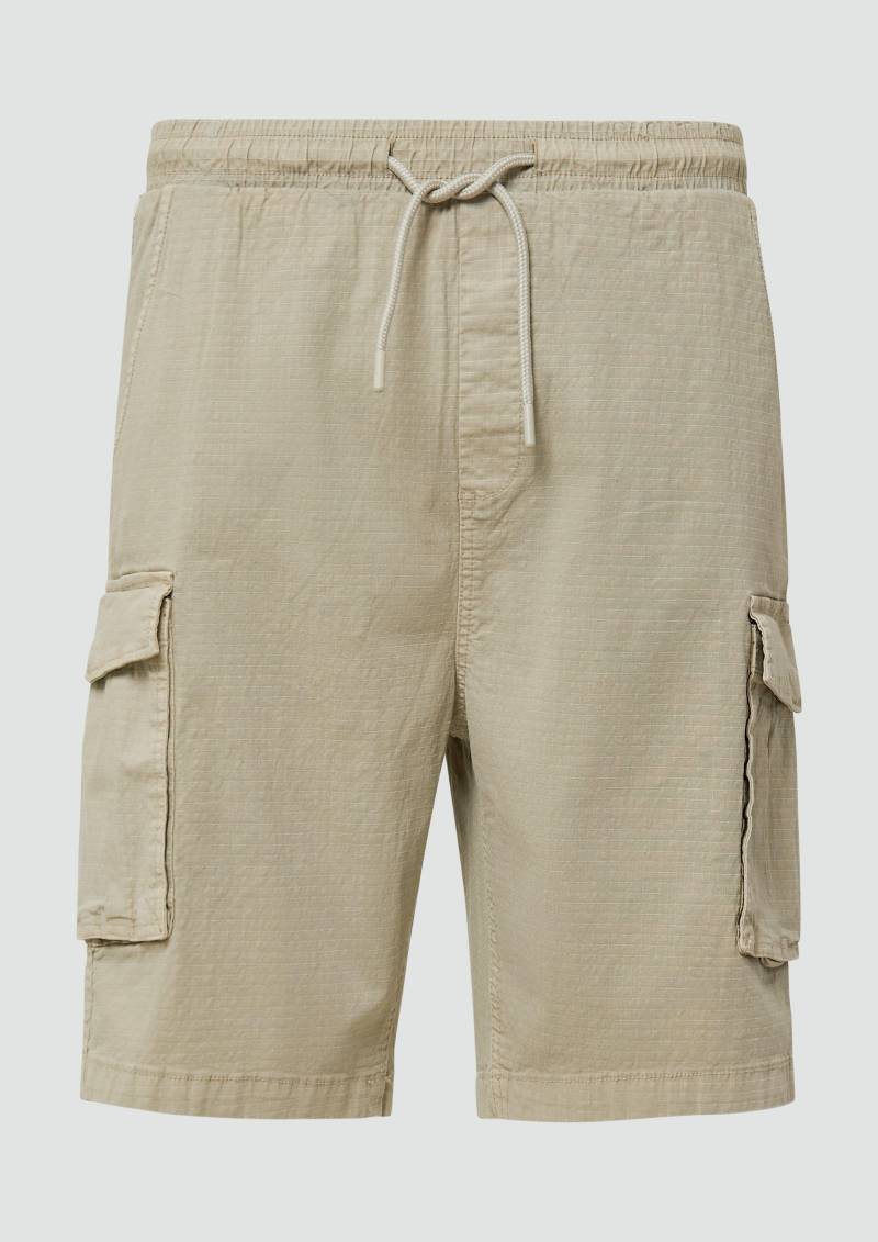 QS - Cargo-Short aus strukturierter Ware, Herren, Beige QS - Cargo-Short aus strukturierter Ware, Herren, Beige von QS